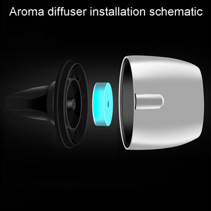 Car Fragrance Super Engine Car Air Conditioning Aroma Diffuser Outlet Ornament Model Bright Silver Blue Light